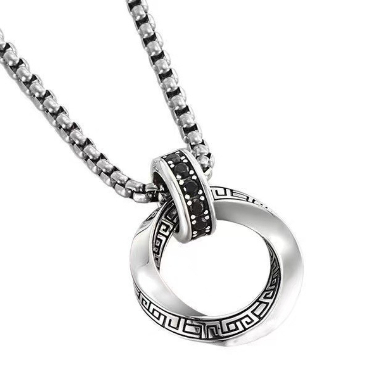 925 Sterling Silver Chain Necklace Men - 925 Sterling Silver Necklace Pendant Hip-hop