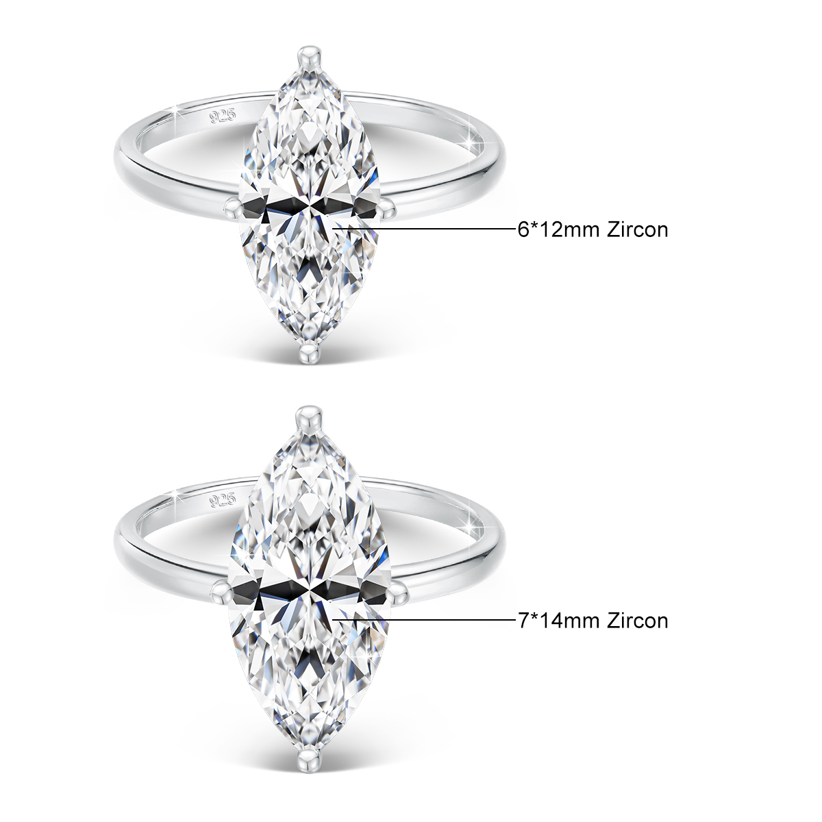 GRA 2/3CT Moissanite Engagemen - Moissanite Engagement Ring 1 Carat recension och pris