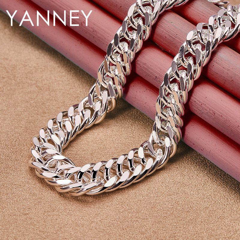 10MM 925 Sterling Silver 20/24 - Cuban Link Chain 12Mm recension och pris