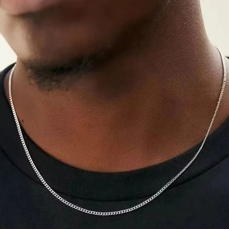 2mm Men's Cuban Chain Necklace - Cuban Link Chain 12Mm recension och pris
