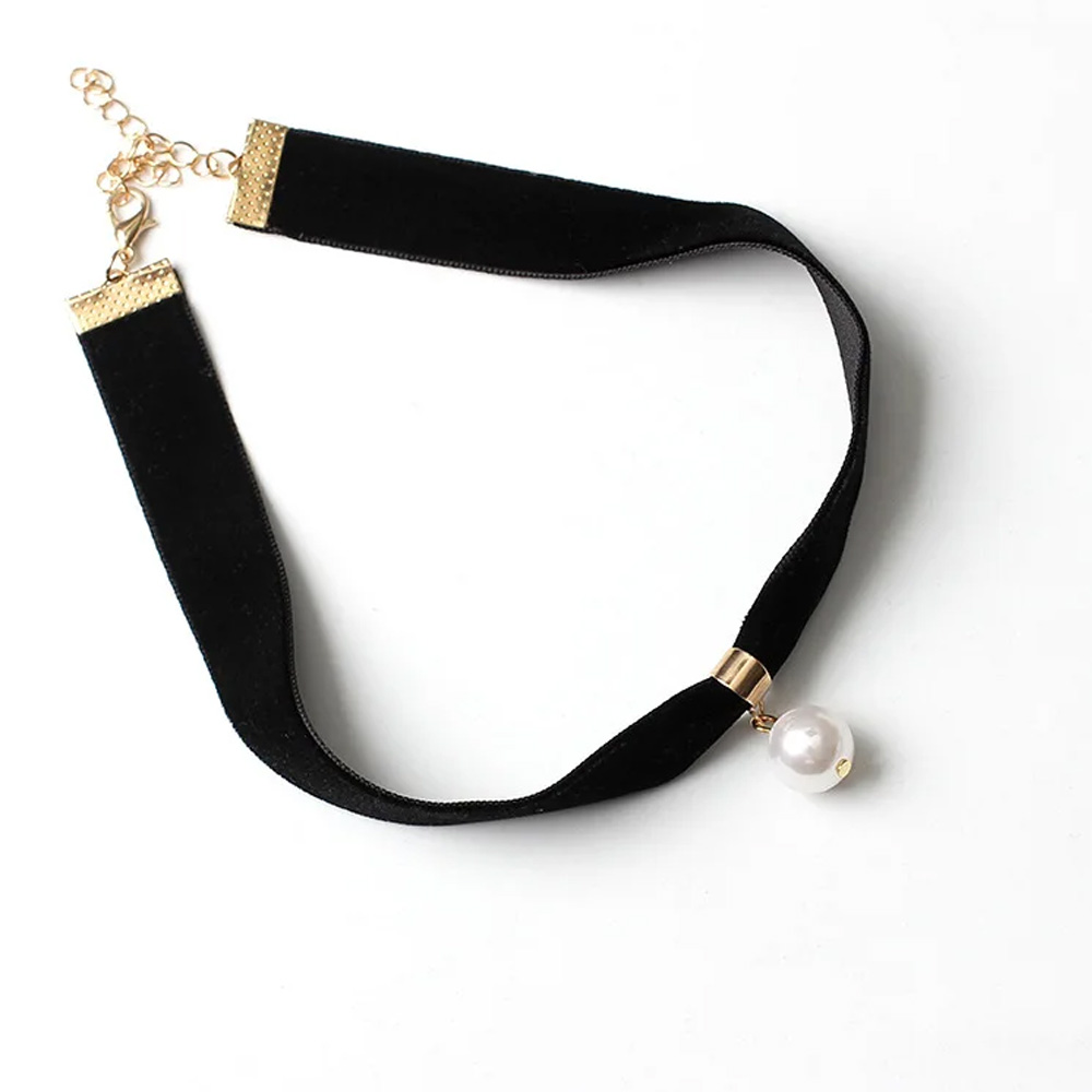 Simple Vintage Pearl Choker Sh - Pearl Choker Necklace Vintage recension och pris