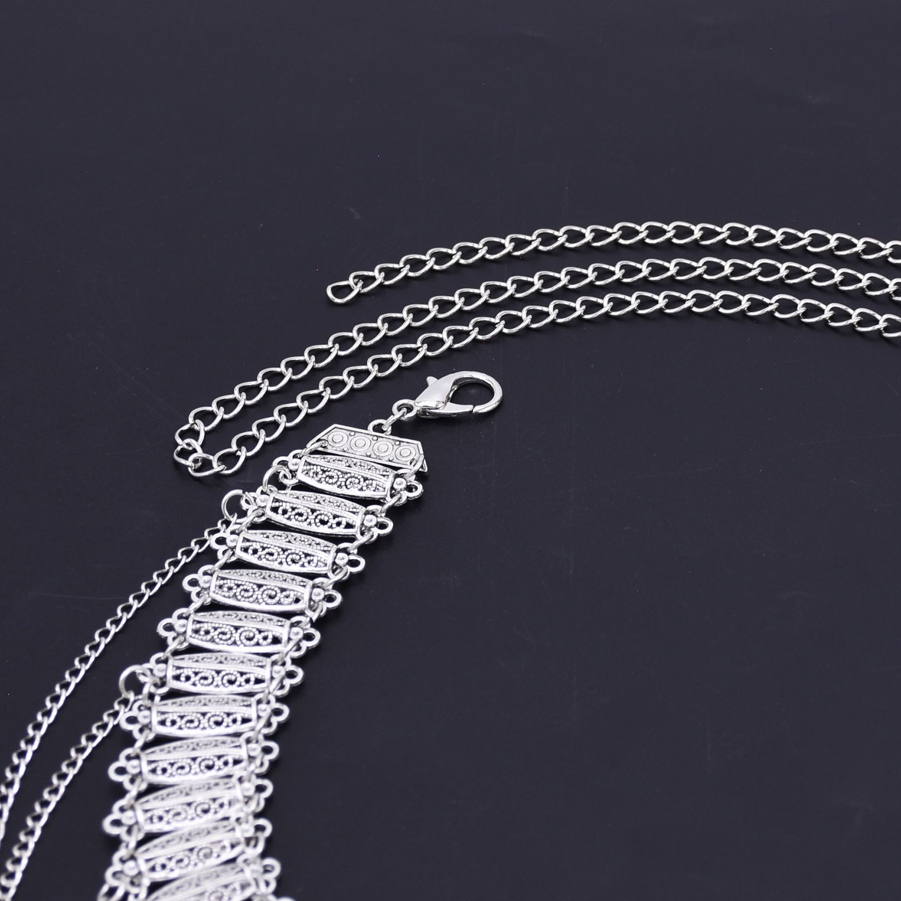 Niche Retro Design Silver Carv - Body Jewelry recension och pris