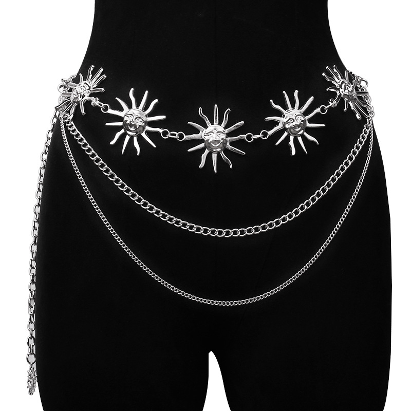 Chunky Multilayer Punk Gothic  - Body Jewelry recension och pris