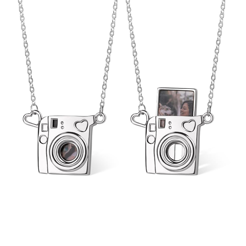 Customize Photo Brass Heart Ne - Heart Locket Necklace Photo recension och pris