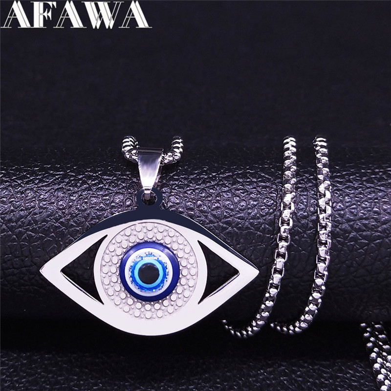 Islam Hamsa Evil Blue Eye Neck - Bracelets recension och pris