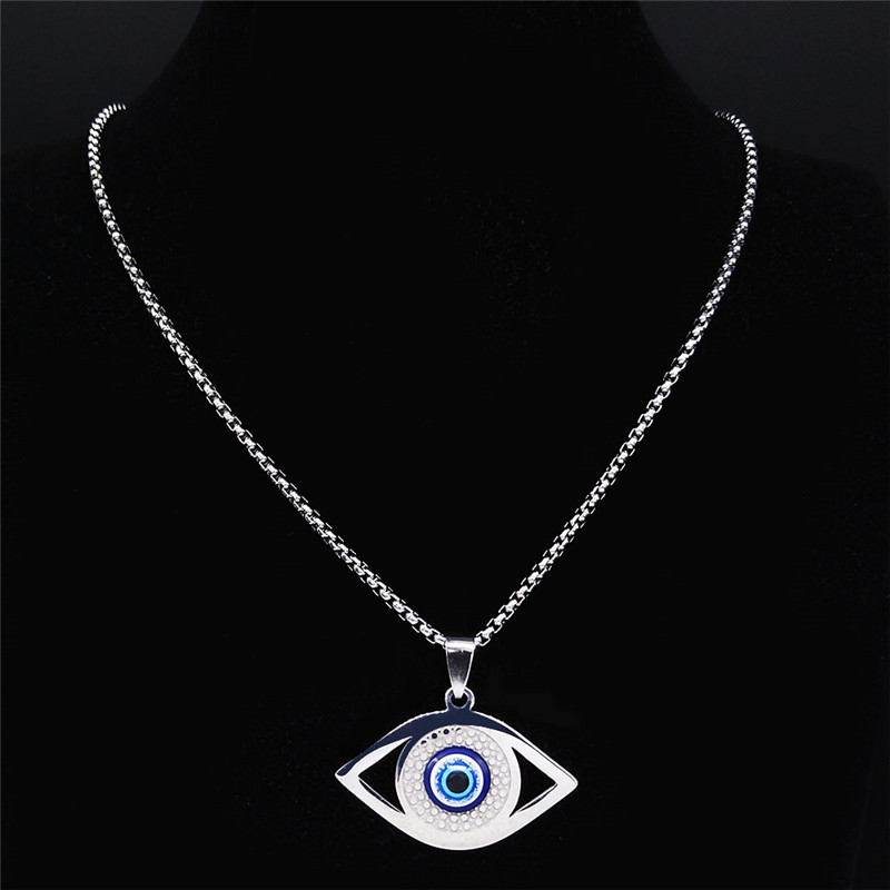 Islam Hamsa Evil Blue Eye Neck - Bracelets recension och pris
