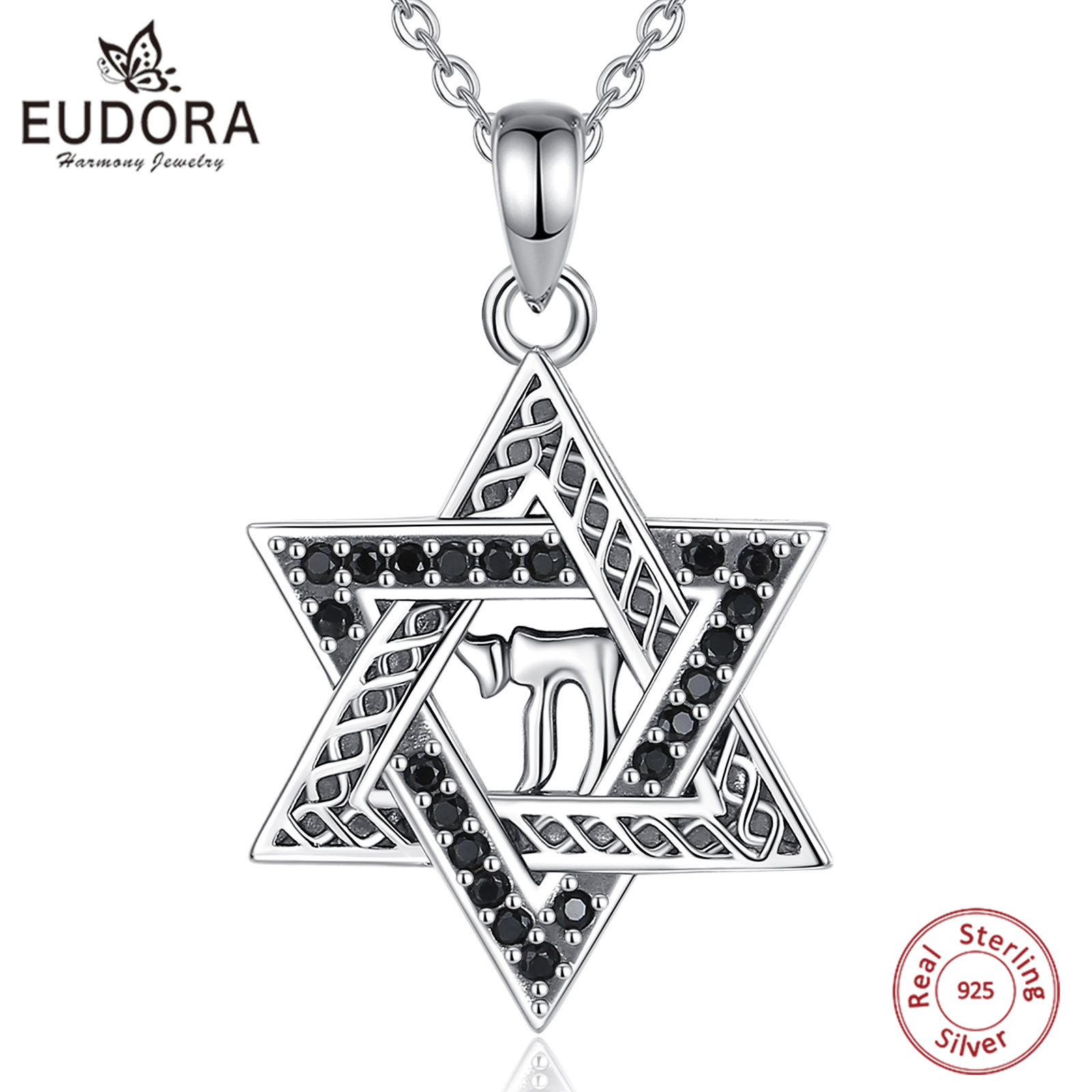 Eudora 925 Sterling Silver Sta - 925 Sterling Silver Chain Necklace Men recension och pris